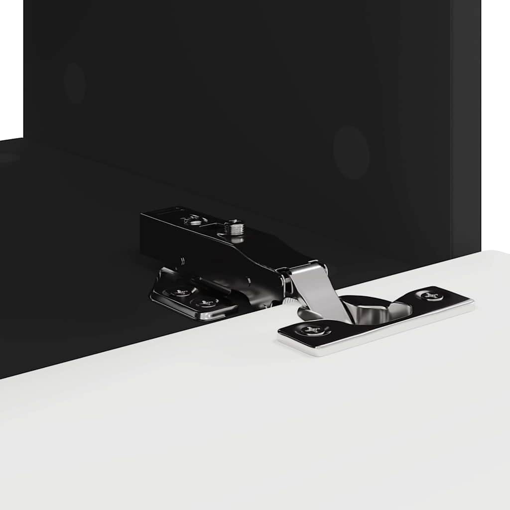 TV Vägghylla Svart 60 x 31 x 29.5 cm Konstruerat trä