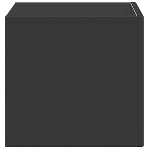 TV Vägghylla Svart 60 x 31 x 29.5 cm Konstruerat trä