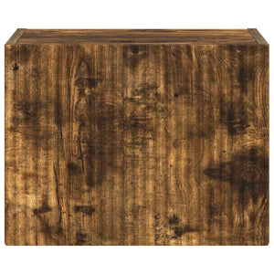 TV Vägghylla Rökt ek 60 x 31 x 29.5 cm Konstruerat trä