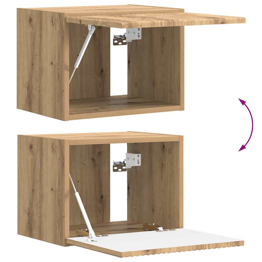 TV Vägghylla Artisan Ek 60 x 31 x 29.5 cm Konstruerat trä