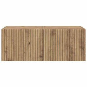 TV Vägghylla 2 pcs Artisan Ek 60 x 31 x 29.5 cm Konstruerat trä