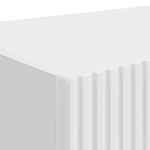 TV Vägghylla 2 pcs Vit 60 x 31 x 29.5 cm Konstruerat trä