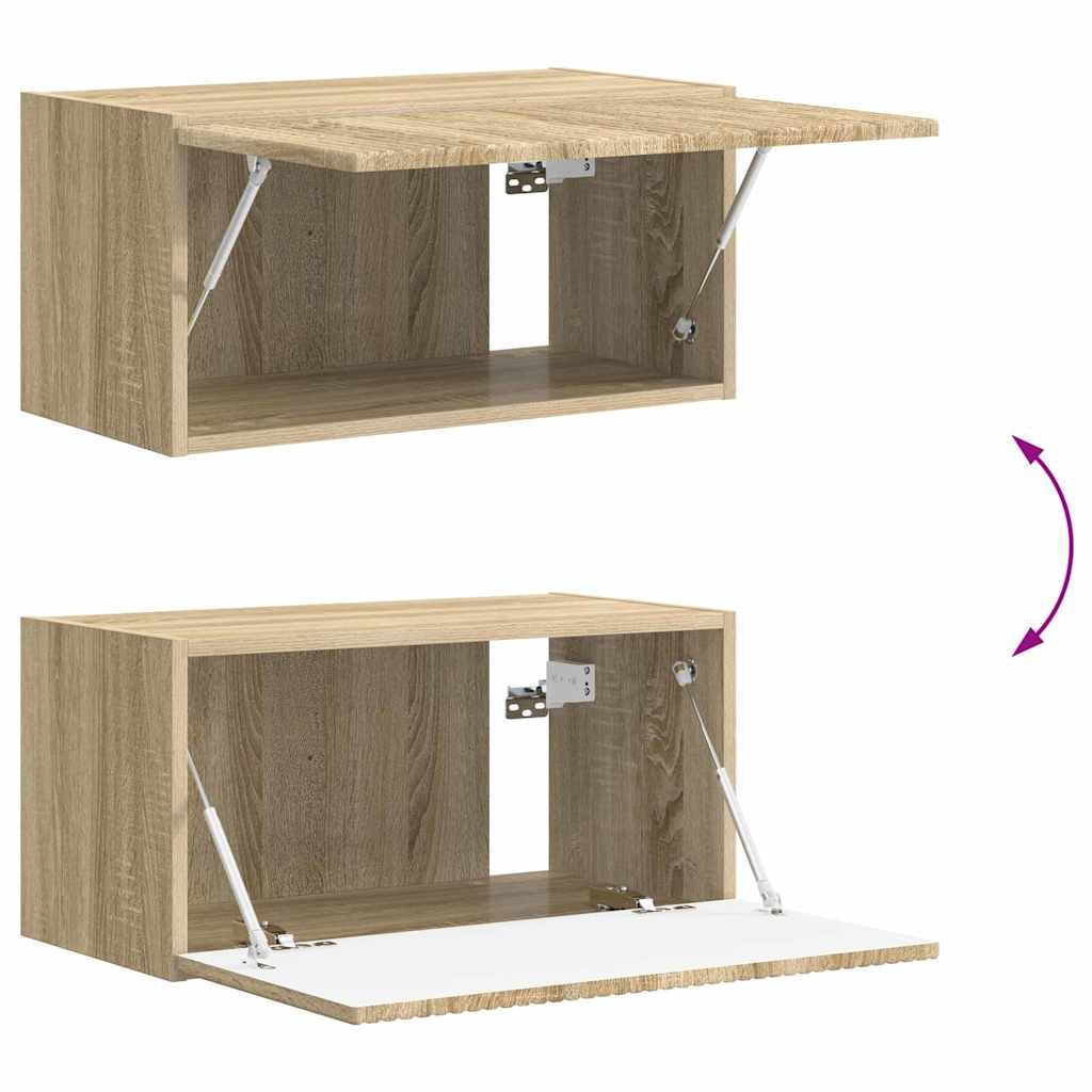 TV Vägghylla Sonoma 60 x 31 x 29.5 cm Konstruerat trä