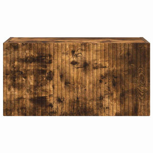 TV Vägghylla Rökt ek 60 x 31 x 29.5 cm Konstruerat trä