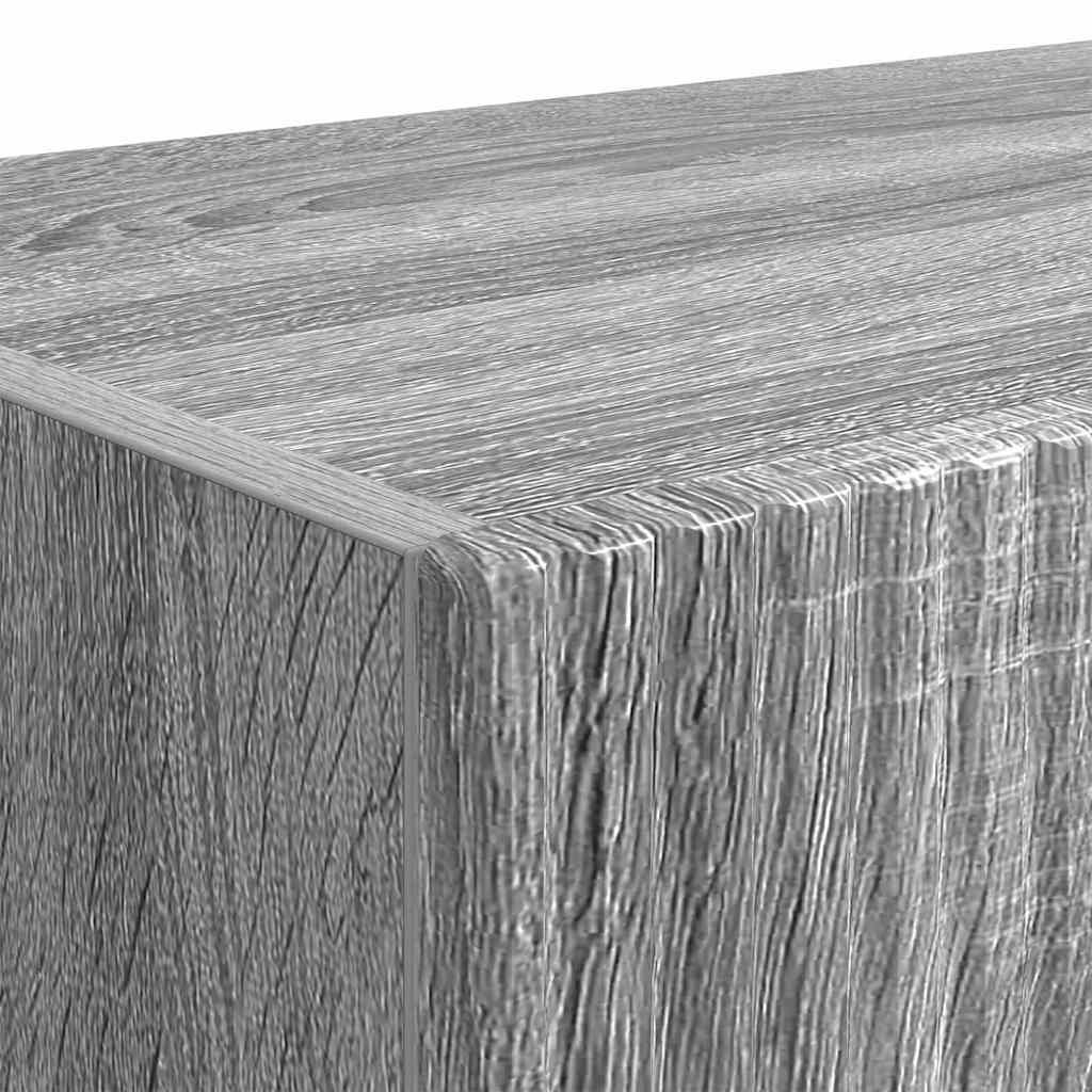 TV Vägghylla Grå Sonoma 60 x 31 x 29.5 cm Konstruerat trä