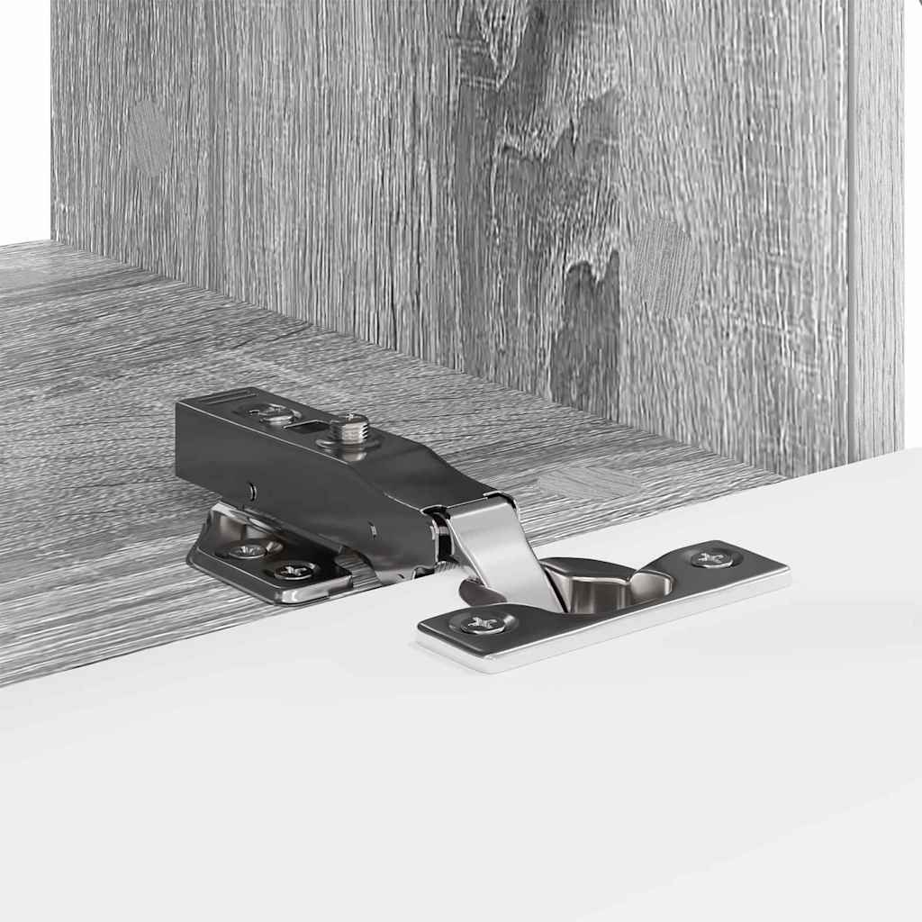 TV Vägghylla Grå Sonoma 60 x 31 x 29.5 cm Konstruerat trä