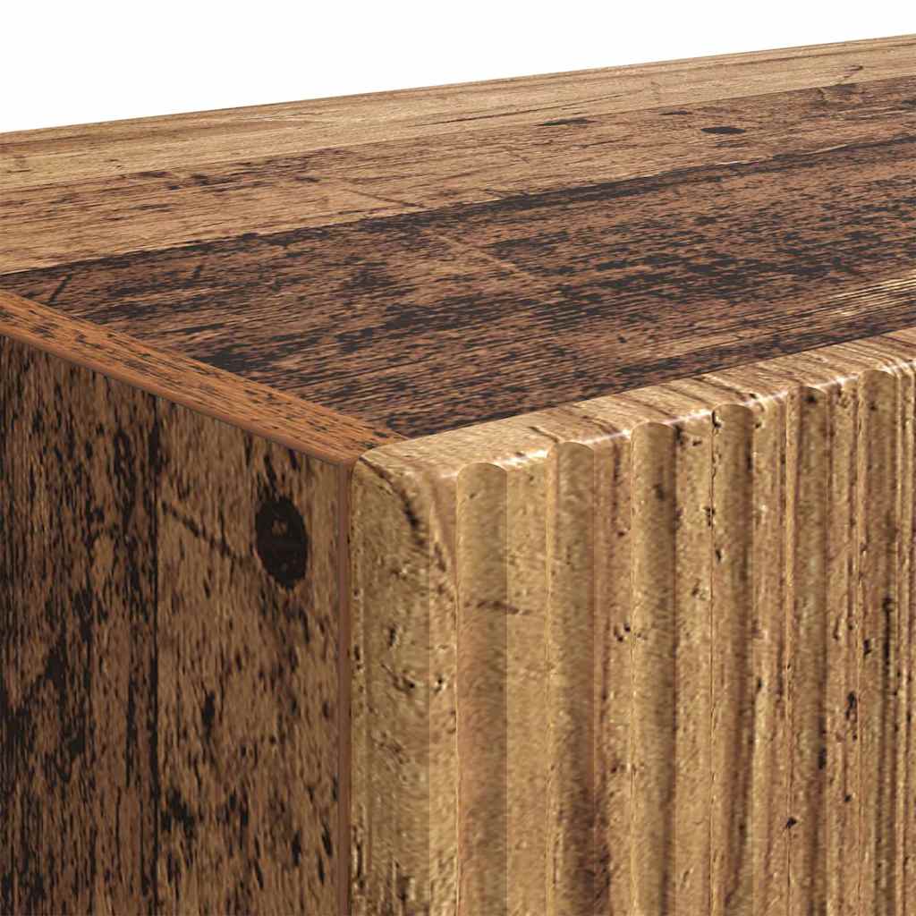 TV Vägghylla Gammalt trä 60 x 31 x 29.5 cm Konstruerat trä