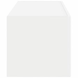 TV Vägghylla Väggmonterad Vit 60 x 31 x 29.5 cm Konstruerat trä