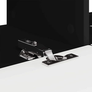 TV Vägghylla 2 pcs Svart 60 x 31 x 29.5 cm Konstruerat trä