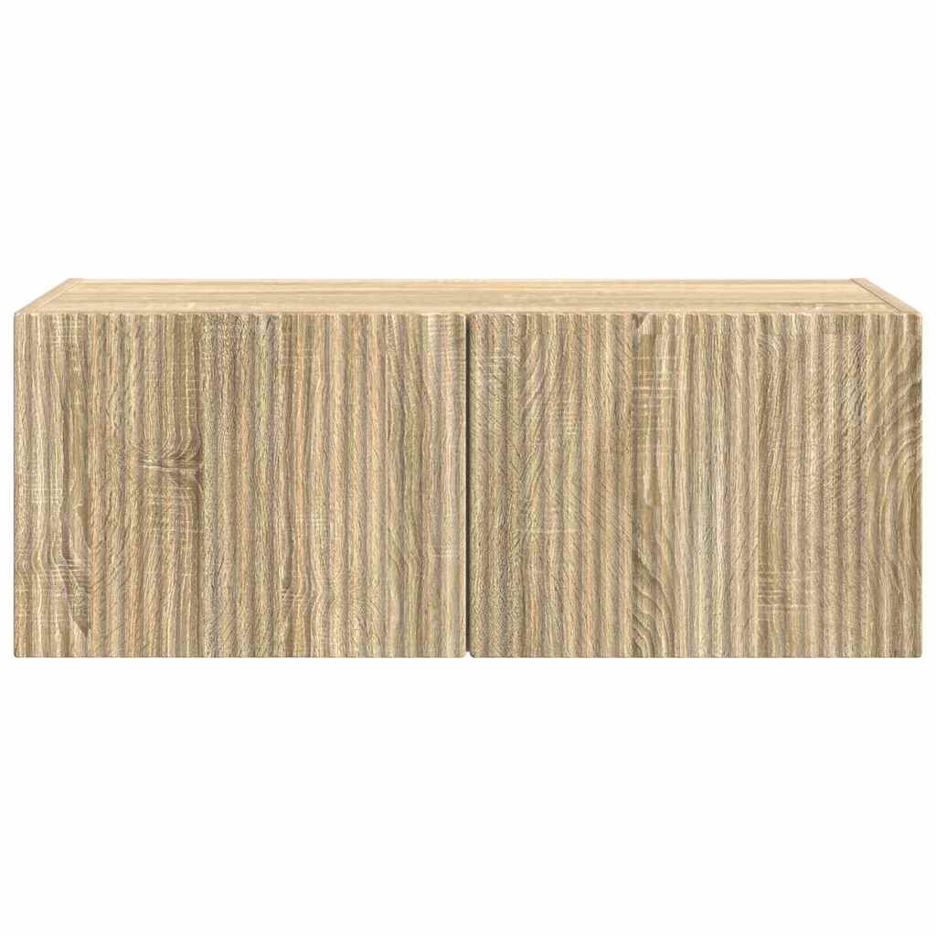 TV Vägghylla Sonoma 60 x 31 x 29.5 cm Konstruerat trä
