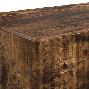 TV Vägghylla Rökt ek 60 x 31 x 29.5 cm Konstruerat trä