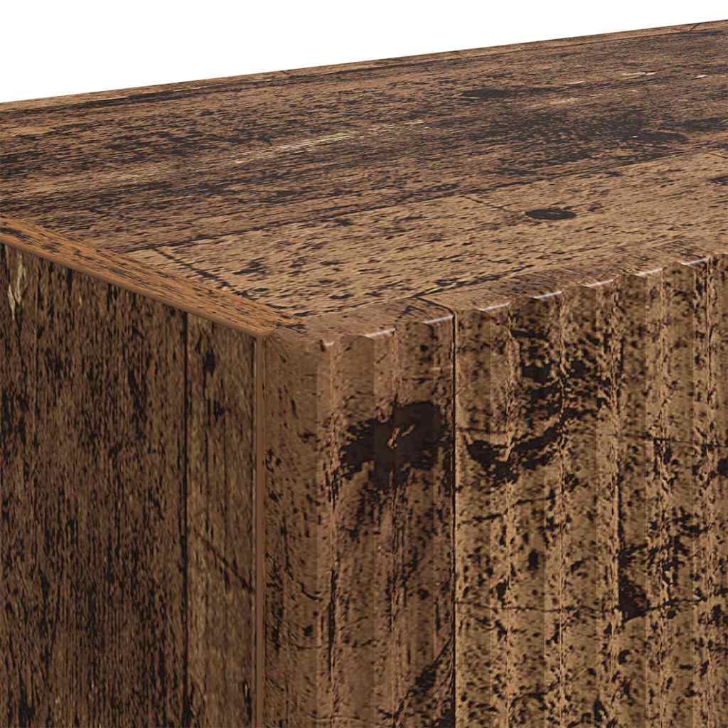 TV Vägghylla Gammalt trä 60 x 31 x 29.5 cm Konstruerat trä