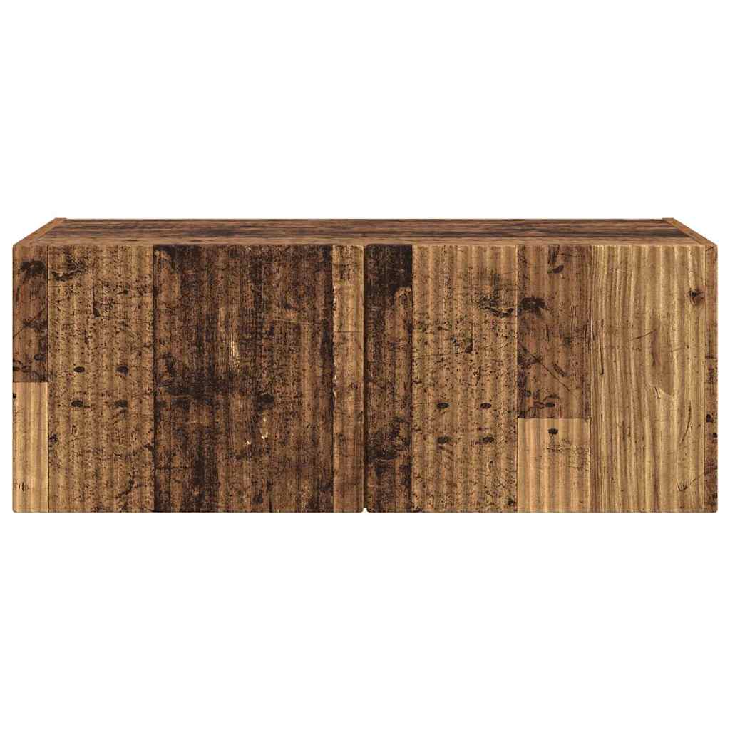 TV Vägghylla Gammalt trä 60 x 31 x 29.5 cm Konstruerat trä