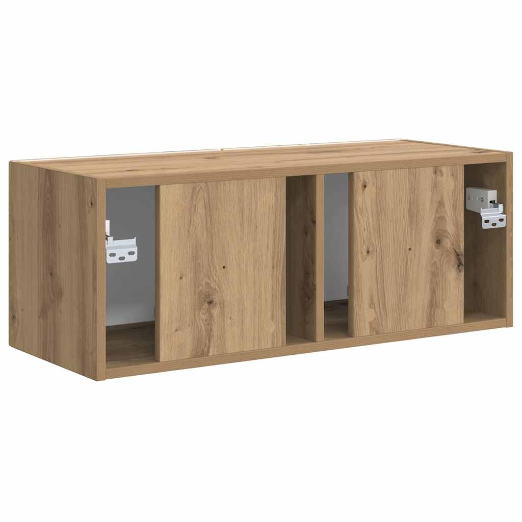 TV Vägghylla Artisan Ek 60 x 31 x 29.5 cm Konstruerat trä