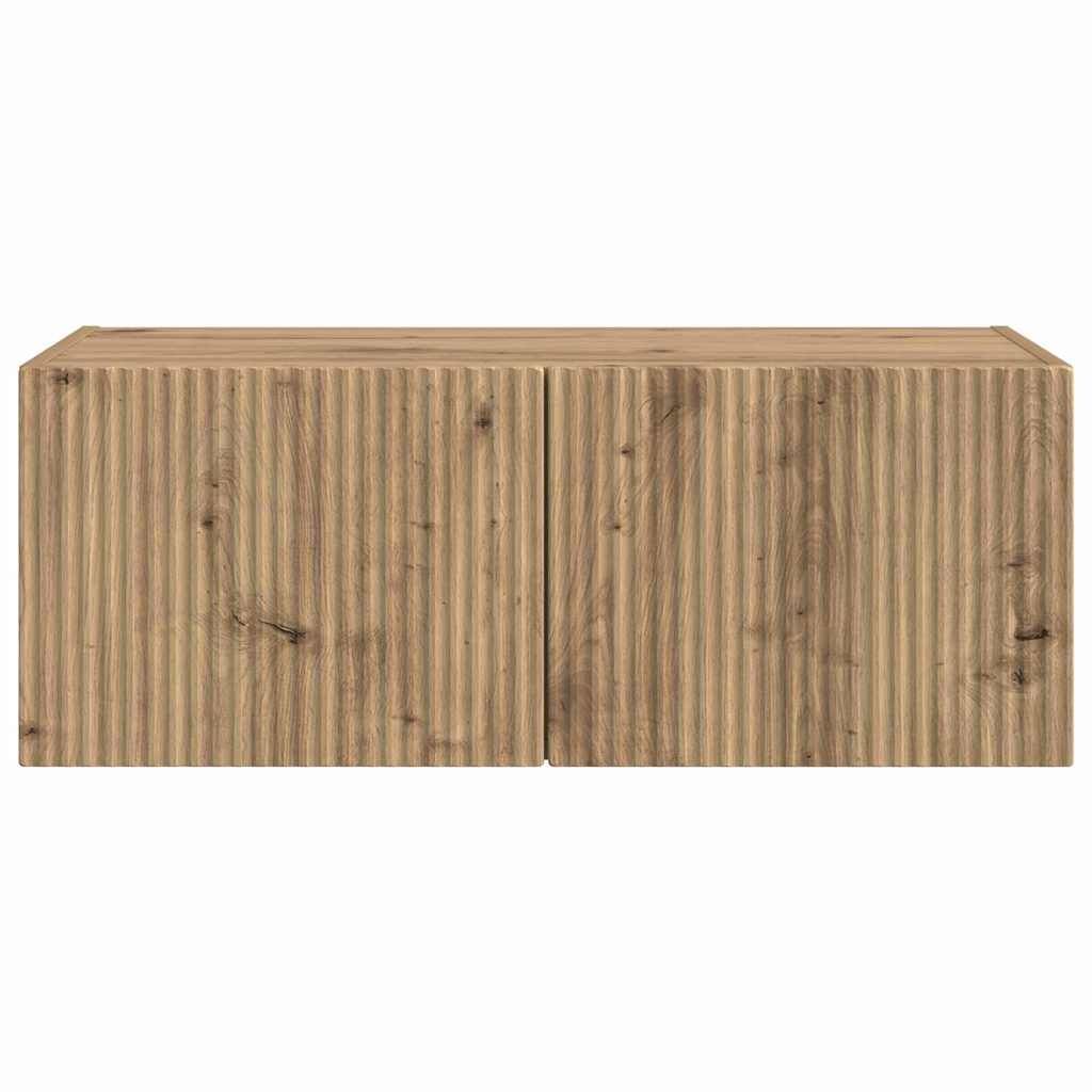 TV Vägghylla Artisan Ek 60 x 31 x 29.5 cm Konstruerat trä