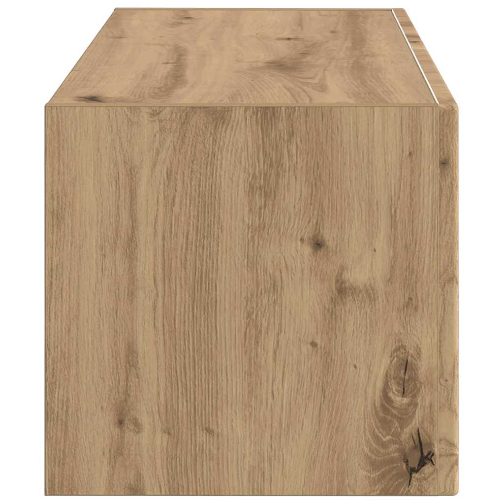 TV Vägghylla Artisan Ek 60 x 31 x 29.5 cm Konstruerat trä