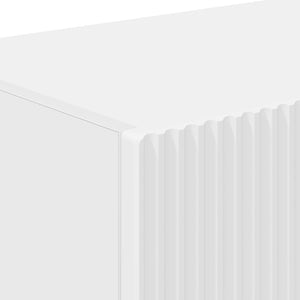 TV Vägghylla 2 pcs Vit 60 x 31 x 29.5 cm Konstruerat trä