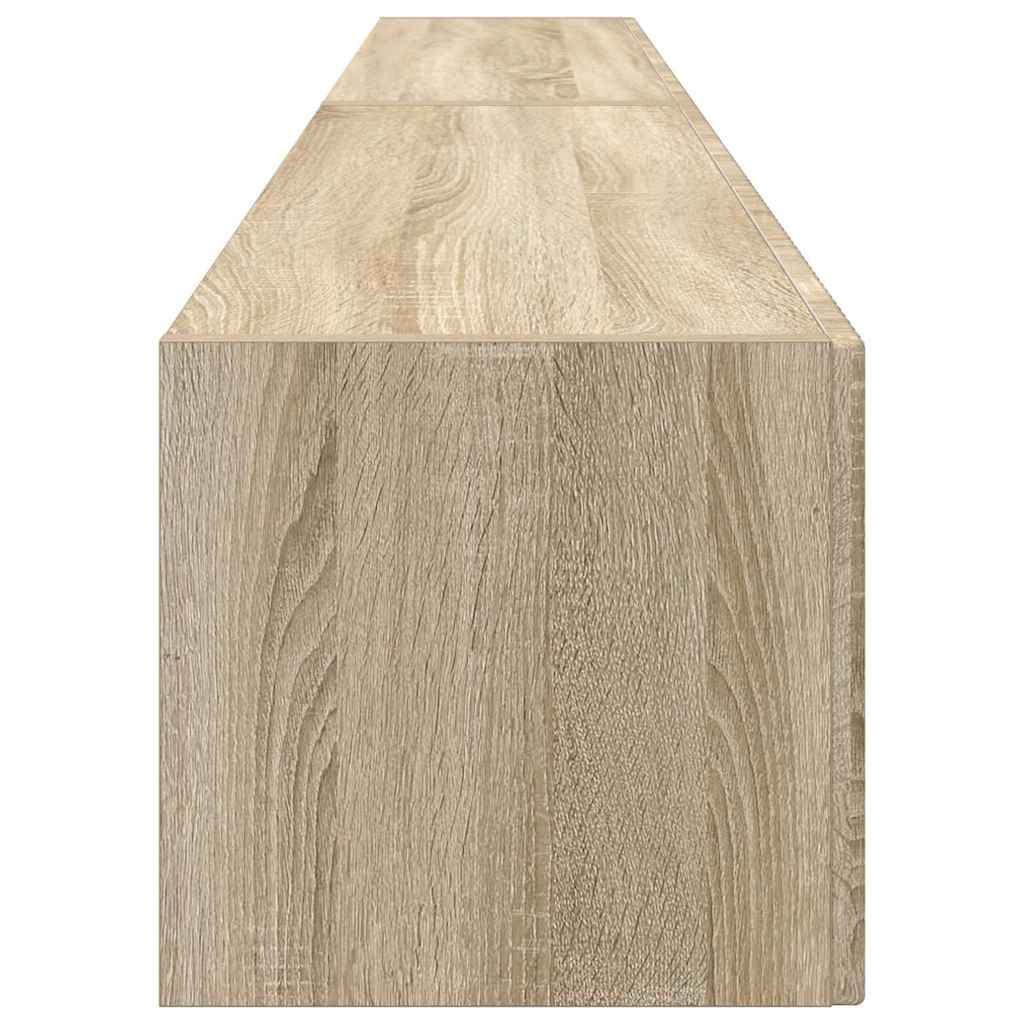 TV Vägghylla 2 pcs Sonoma 60 x 31 x 29.5 cm Konstruerat trä