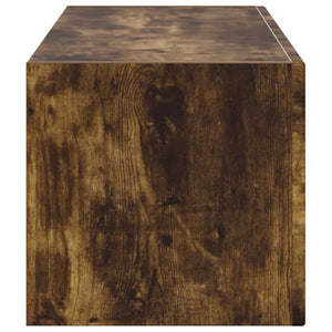 TV Vägghylla Rökt ek 60 x 31 x 29.5 cm Konstruerat trä