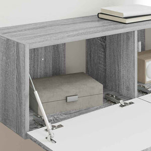 TV Vägghylla Grå Sonoma 60 x 31 x 29.5 cm Konstruerat trä