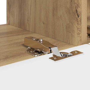 TV Vägghylla 2 pcs Artisan Ek 60 x 31 x 29.5 cm Konstruerat trä