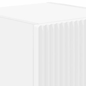 TV Vägghylla 2 pcs Vit 30 x 31 x 40 cm Konstruerat trä