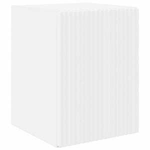 TV Vägghylla 2 pcs Vit 30 x 31 x 40 cm Konstruerat trä