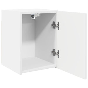 TV Vägghylla 2 pcs Vit 30 x 31 x 40 cm Konstruerat trä