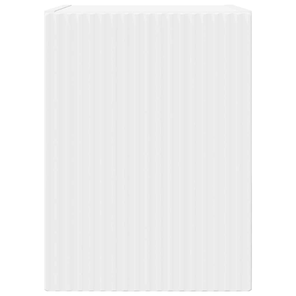 TV Vägghylla 2 pcs Vit 30 x 31 x 40 cm Konstruerat trä