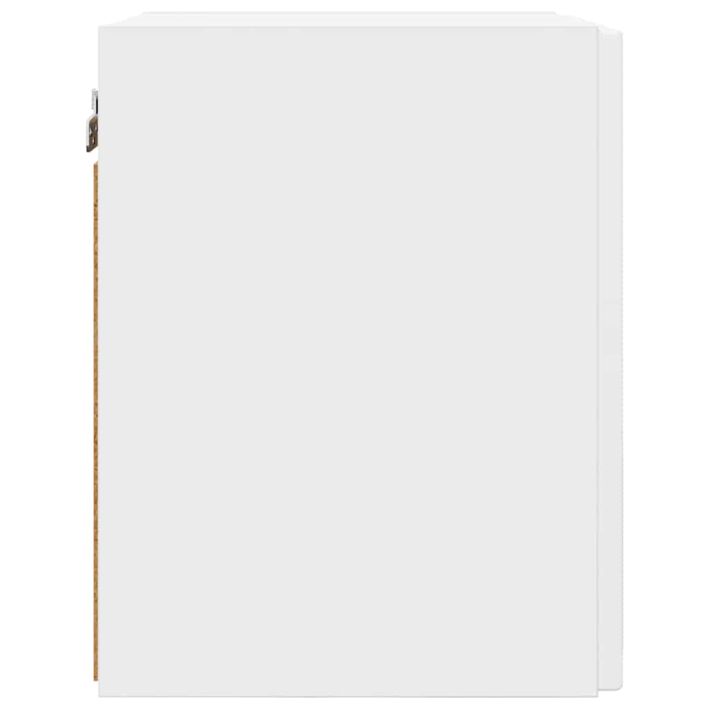 TV Vägghylla 2 pcs Vit 30 x 31 x 40 cm Konstruerat trä