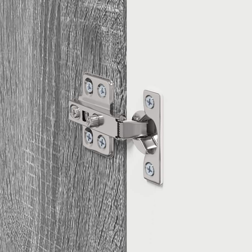 TV Vägghylla Grå Sonoma 30 x 31 x 40 cm Konstruerat trä