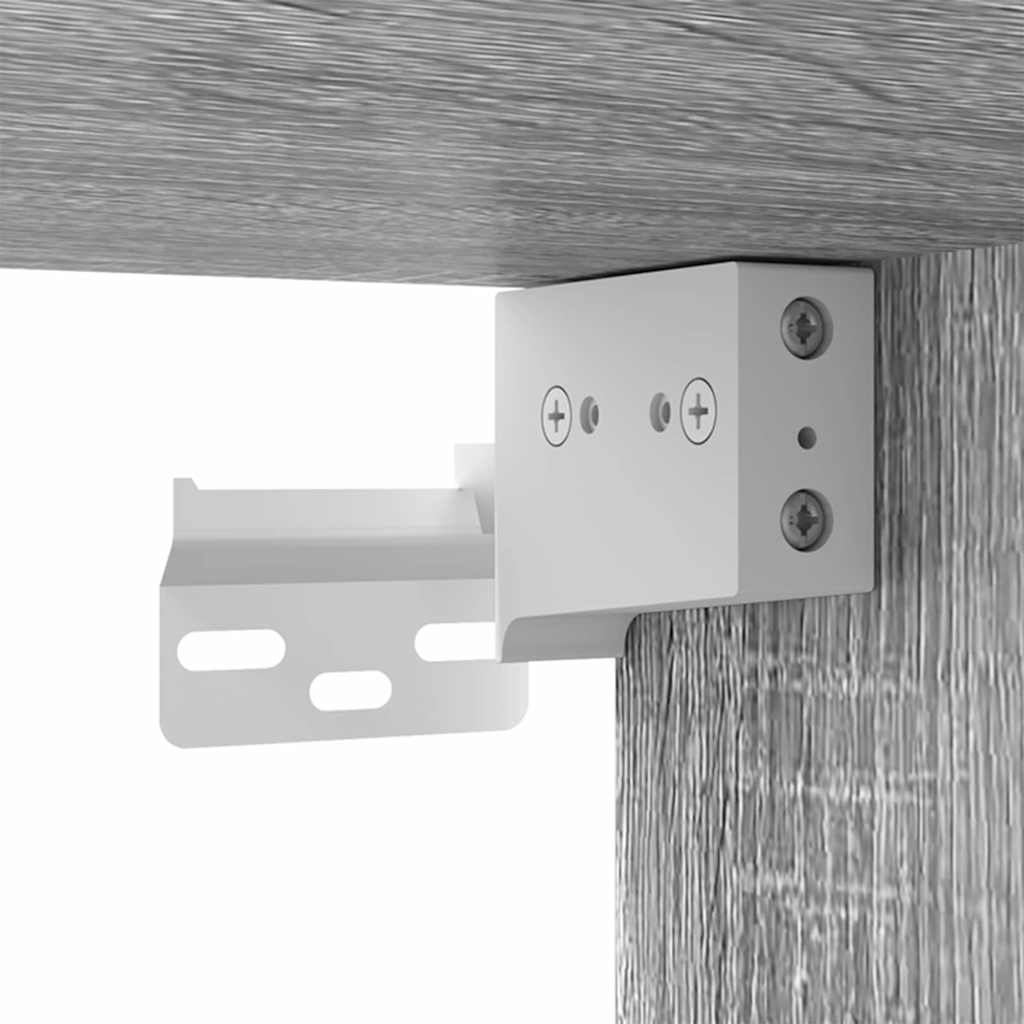 TV Vägghylla Grå Sonoma 30 x 31 x 40 cm Konstruerat trä