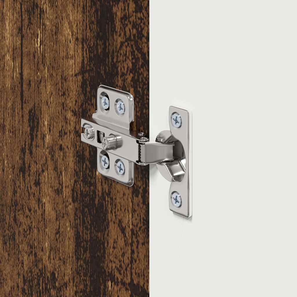 TV Vägghylla Gammalt trä 30 x 31 x 40 cm Konstruerat trä