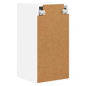 TV Vägghylla 2 pcs Vit 30 x 31 x 60 cm Konstruerat trä