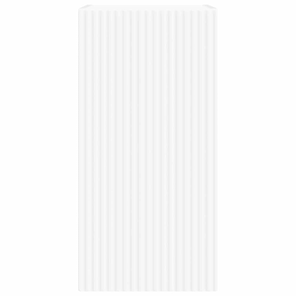 TV Vägghylla 2 pcs Vit 30 x 31 x 60 cm Konstruerat trä