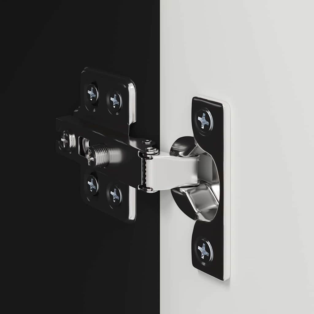 TV Vägghylla Väggmonterad Svart 30 x 31 x 60 cm Konstruerat trä