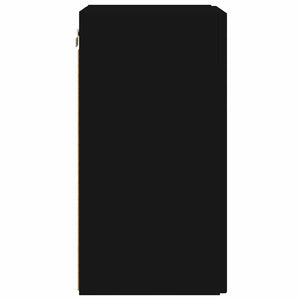 TV Vägghylla Väggmonterad Svart 30 x 31 x 60 cm Konstruerat trä