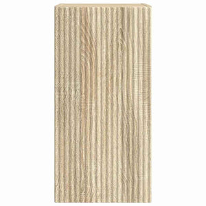 TV Vägghylla 2 pcs Sonoma 30 x 31 x 60 cm Konstruerat trä
