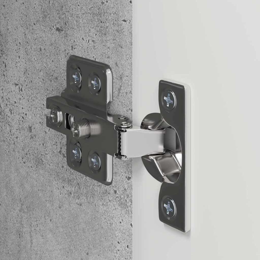 TV Vägghylla 2 pcs Betong 30 x 31 x 60 cm Konstruerat trä