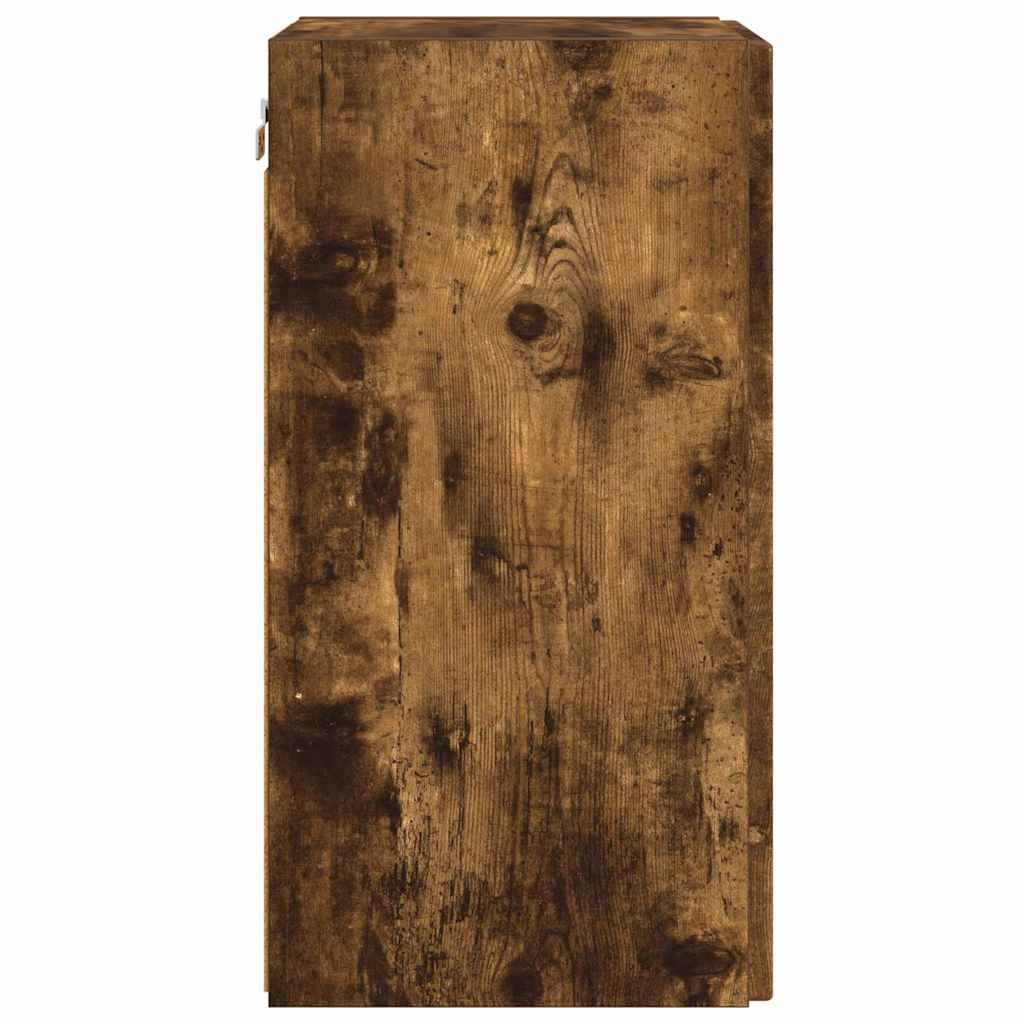 TV Vägghylla Rökt ek 30 x 31 x 60 cm Konstruerat trä