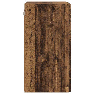 TV Vägghylla 2 pcs Gammalt trä 30 x 31 x 60 cm Konstruerat trä