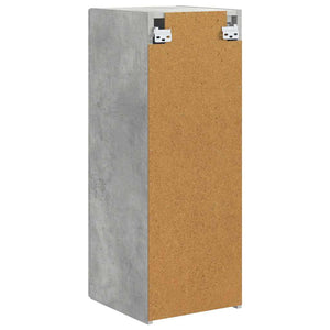 TV Vägghylla Betong 30 x 31 x 80 cm Konstruerat trä