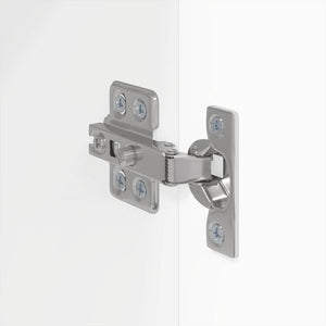 TV Vägghylla 2 pcs Glansig Vit 30 x 31 x 80 cm Konstruerat trä