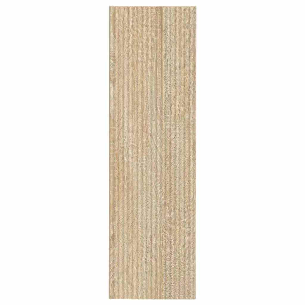 TV Vägghylla 2 pcs Sonoma 30 x 31 x 100 cm Konstruerat trä