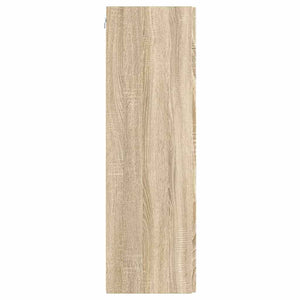 TV Vägghylla 2 pcs Sonoma 30 x 31 x 100 cm Konstruerat trä