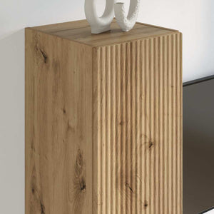 TV Vägghylla Artisan Ek 30 x 31 x 100 cm Konstruerat trä