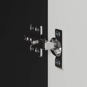 TV Vägghylla 2 pcs Svart 59,5 x 31 x 40 cm Konstruerat trä