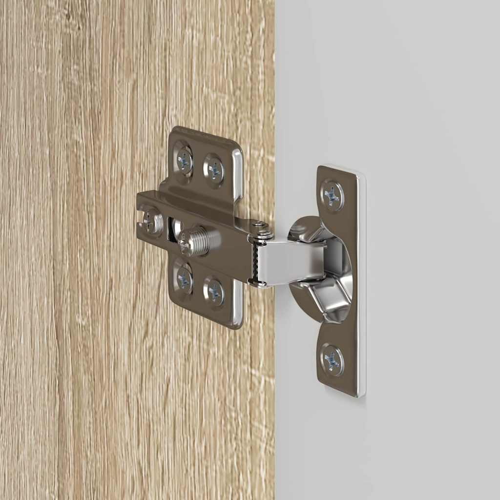 TV Vägghylla 2 pcs Sonoma-ek 59,5 x 31 x 40 cm Konstruerat trä