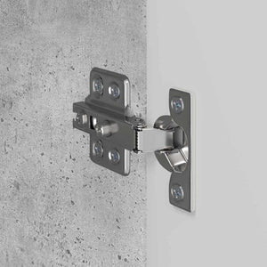 TV Vägghylla 2 pcs Betonggrå 59,5 x 31 x 40 cm Konstruerat trä