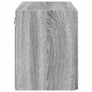 TV Vägghylla Grå Sonoma 59,5 x 31 x 40 cm Konstruerat trä